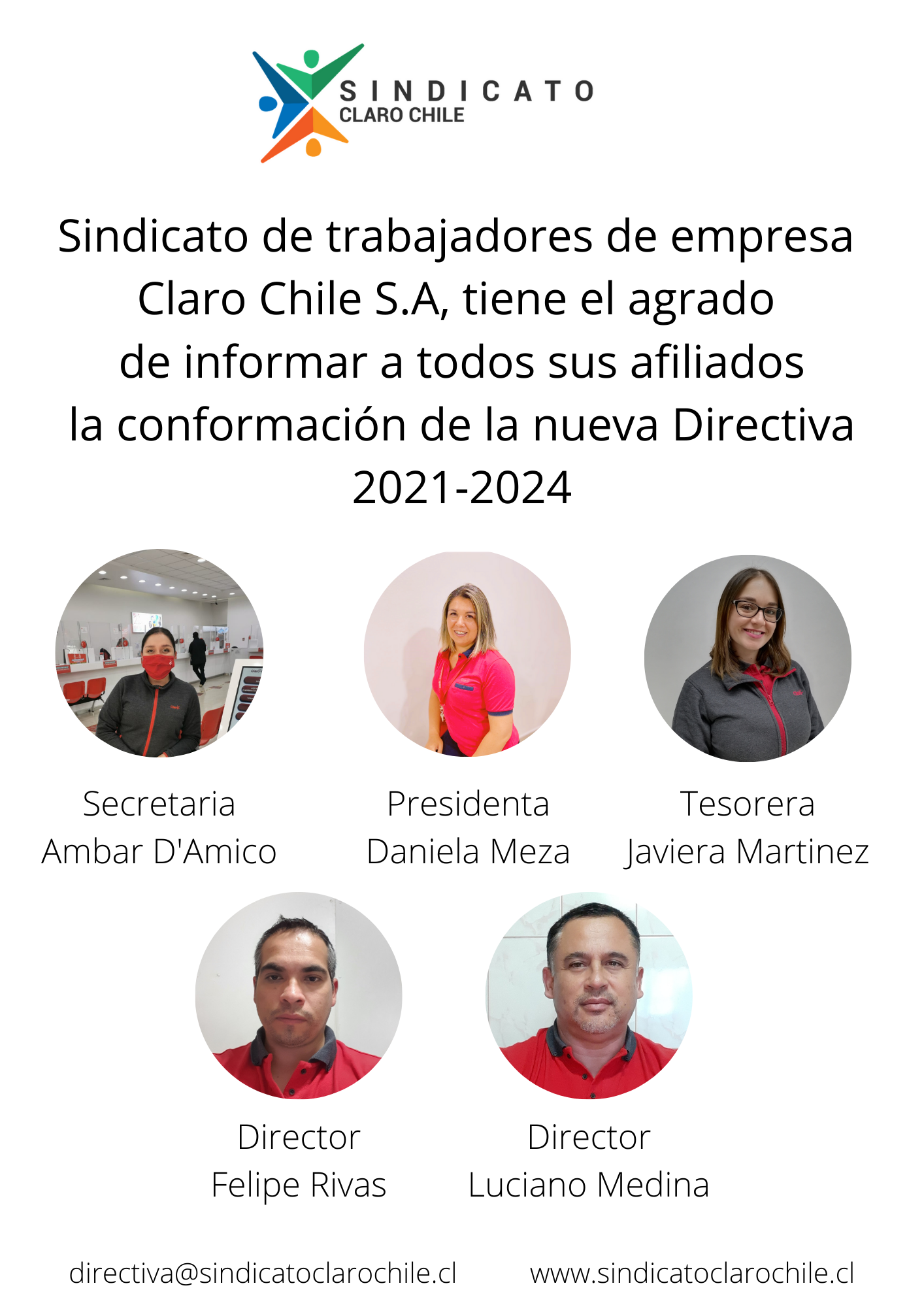 Conformación Nueva Directiva